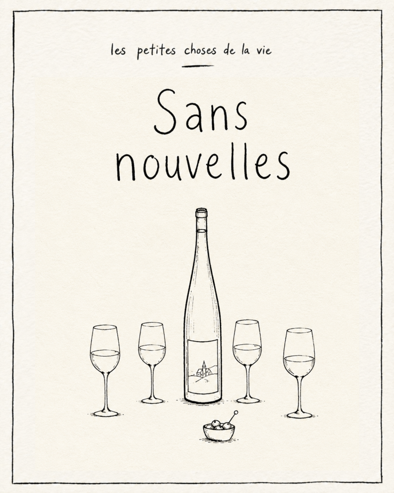 Illustration Sans nouvelles