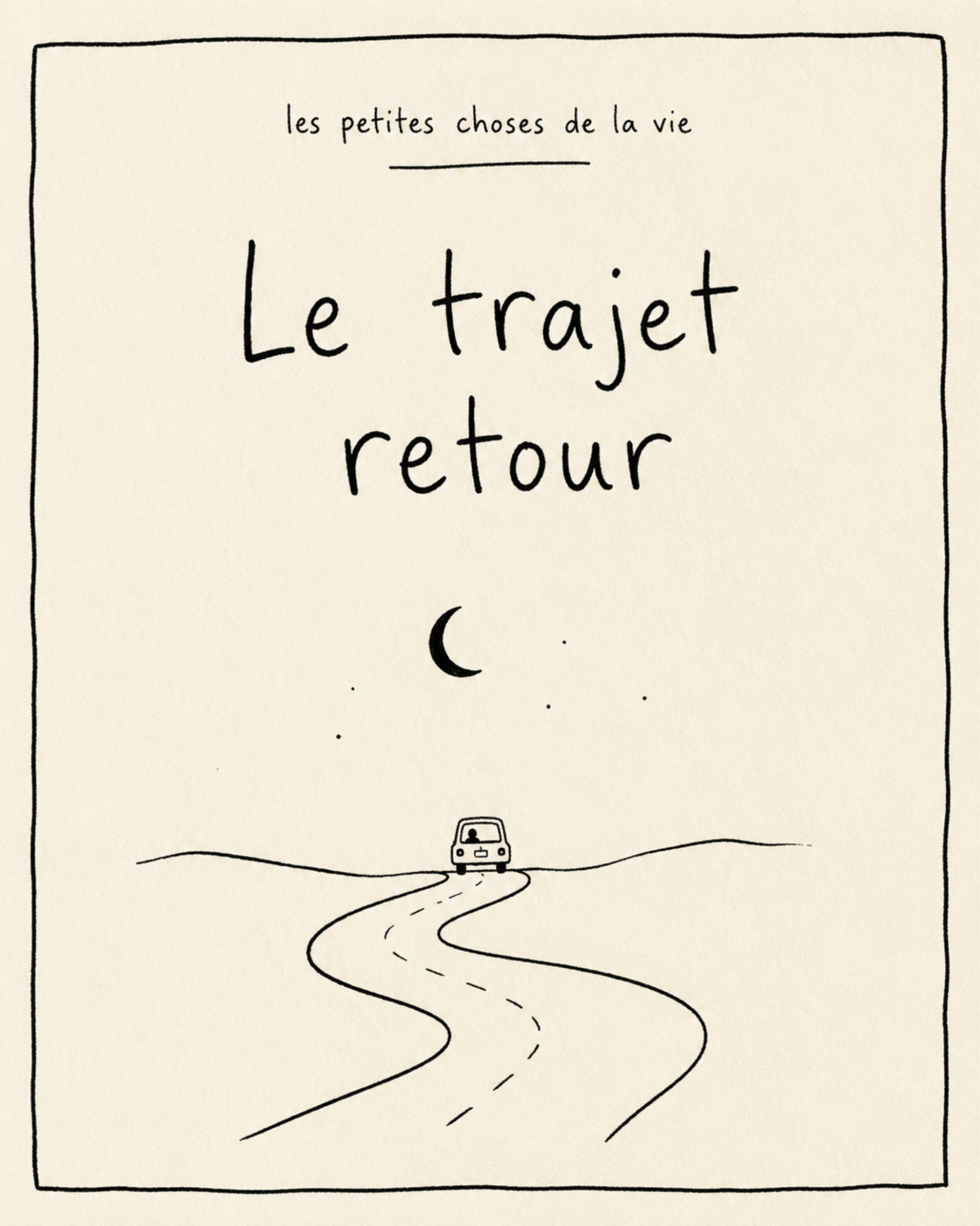 Illustration Le trajet retour